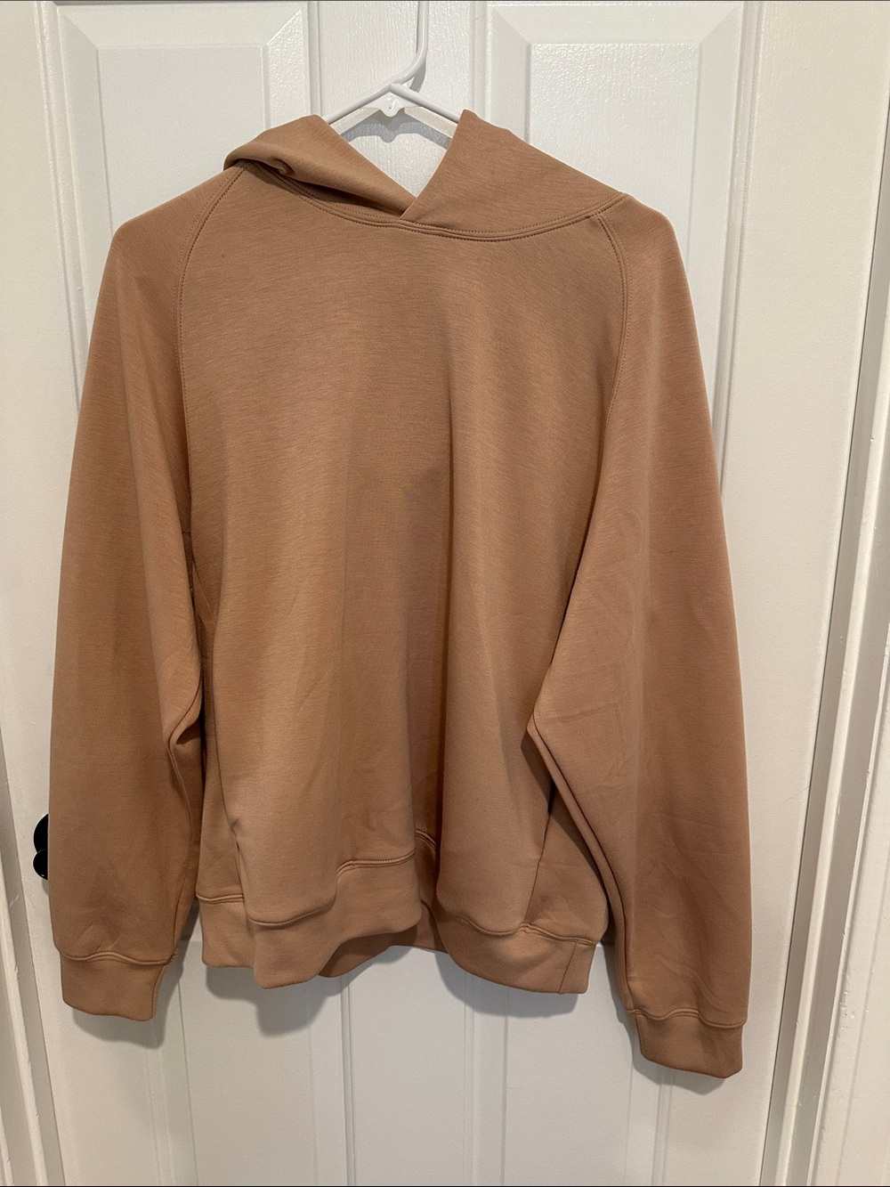 Women’s Hooded Pullover Sweater in Light Brown